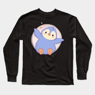 Kawaii Penguin Long Sleeve T-Shirt